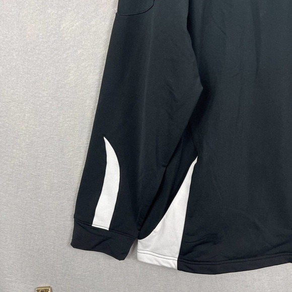 NWT Under Armour Jacket Mens XXL Black N White Colorblock  Full Zip Long Sleeve - Picture 3 of 12
